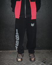 Load image into Gallery viewer, DIARY 1999 BLACK HEAVYWEIGHT BAGGY FLEECE SWEATPANT
