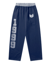 Load image into Gallery viewer, DIARY 1999 BLUE HEAVYWEIGHT BAGGY FLEECE SWEATPANT
