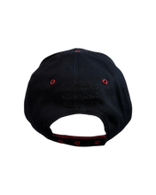 Load image into Gallery viewer, DIARY BLACK/RED STANDARD ISSUE MILITARY CAP
