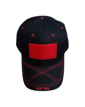 Load image into Gallery viewer, DIARY BLACK/RED STANDARD ISSUE MILITARY CAP
