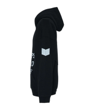 Load image into Gallery viewer, DIARY CORPS BLACK CONSTRUCTED HEAVYWEIGHT FLEECE PULLOVER HOODIE
