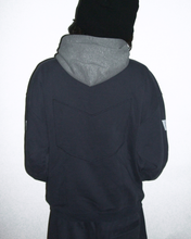 Load image into Gallery viewer, DIARY CORPS BLUE CONSTRUCTED HEAVYWEIGHT FLEECE PULLOVER HOODIE
