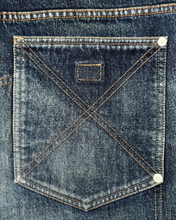 Load image into Gallery viewer, DIARY 'DOWNTOWN' WASHED BLUE JAPANESE DENIM
