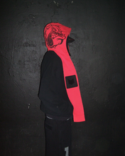 Load image into Gallery viewer, DIARY RED BULLDOG HOODED SCARF
