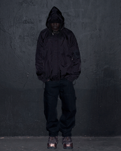 Load image into Gallery viewer, DIARY 'UPTOWN' RAW BLACK JAPANESE DENIM DOUBLE KNEE
